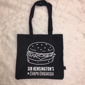 Sir Kensington x Bob’s Burgers Black Tote Bag